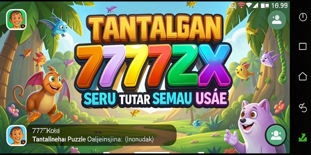 Gambaran gameplay menarik dari 777ZX yang penuh dengan tantangan Puzzle.