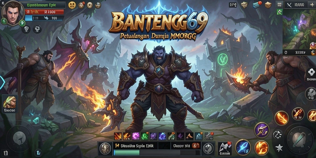 Tampilan menakjubkan dari pertempuran dalam BANTENG69.