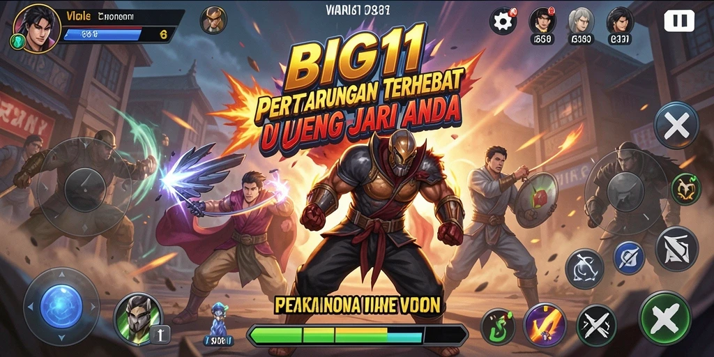 Tampilan aksi pertarungan mendebarkan dalam BIG11.