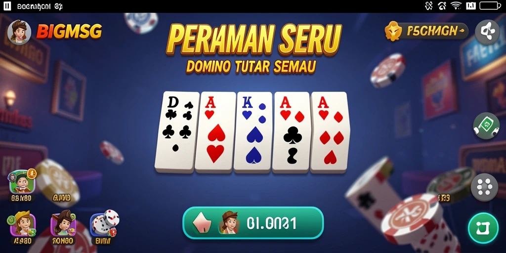 Tampilan gameplay seru dalam BIGMSG yang menarik perhatian.