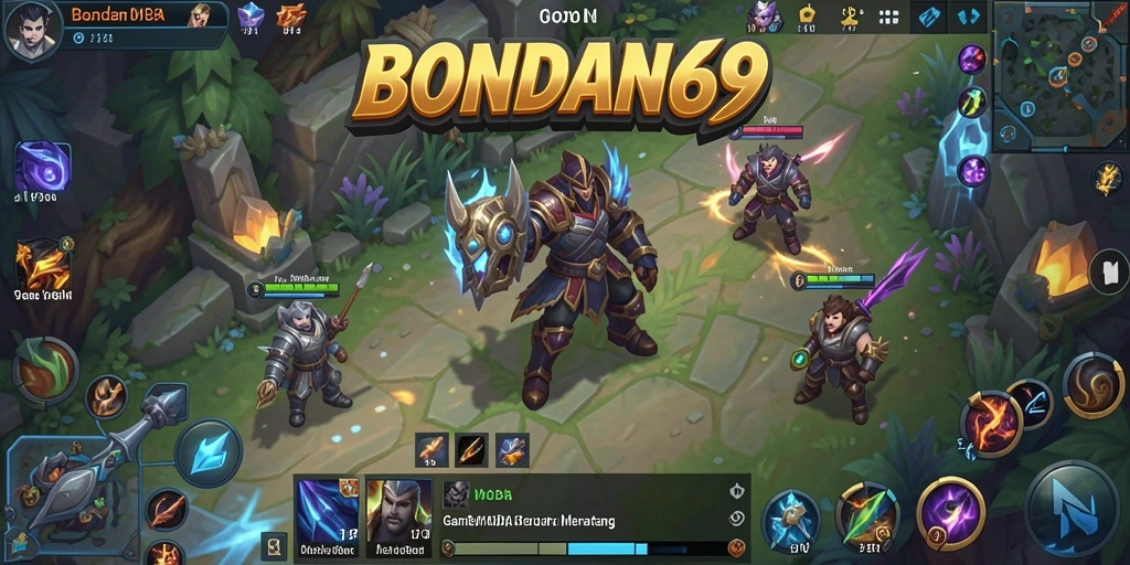 Tampilan gameplay BONDAN69 yang menegangkan dan memukau.