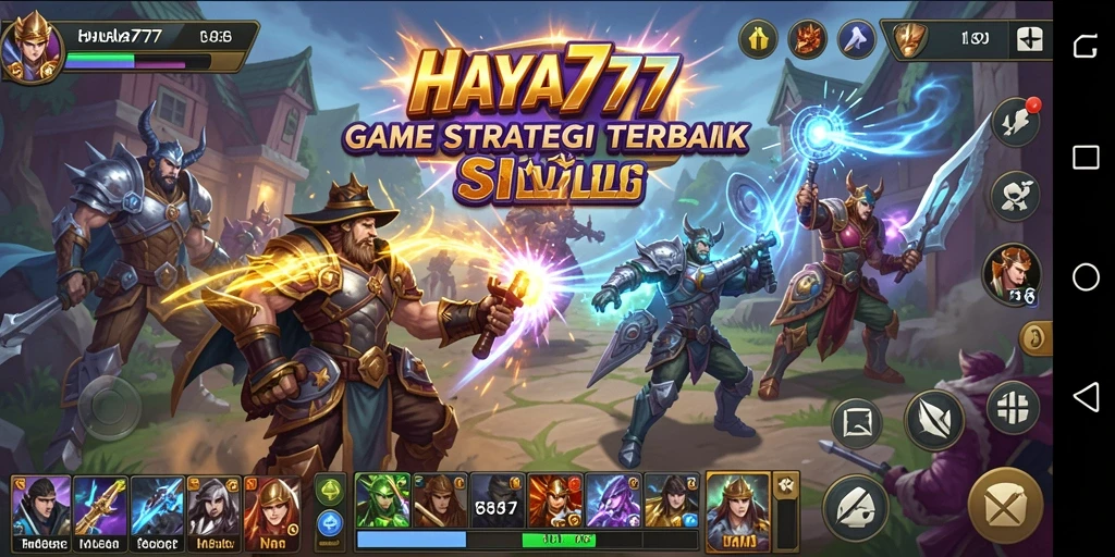 Tampilan gameplay HAYA777 yang menarik dan menantang.