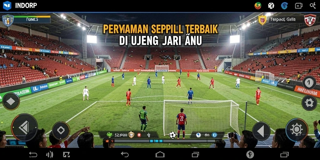 Tampilan gameplay yang intens dan seru dalam INDORP.