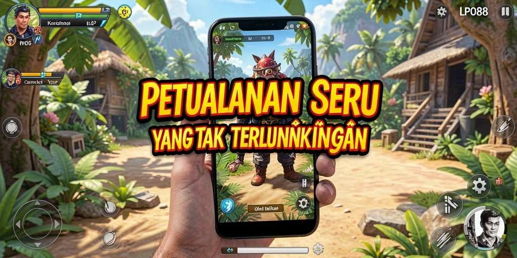 Screenshot gameplay LPO88: menjelajahi dunia petualangan yang menakjubkan.