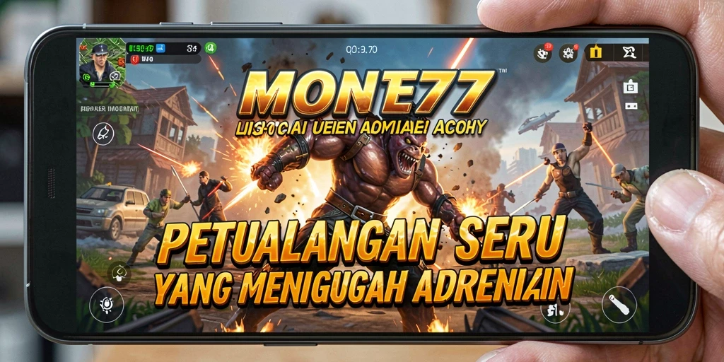 Tampilan gameplay <strong>MONTE77</strong> yang menegangkan dan penuh aksi.