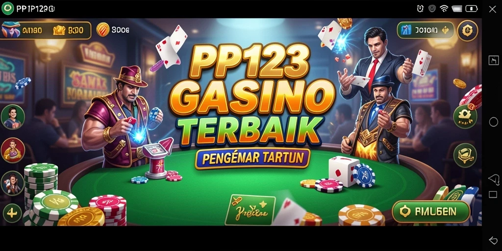 Tangkapan layar PP123 menunjukkan gameplay kasino yang menarik dan mendebarkan.