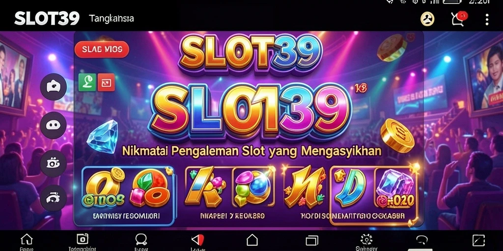 Tampilan menarik dari gameplay SLOT39 yang memukau.