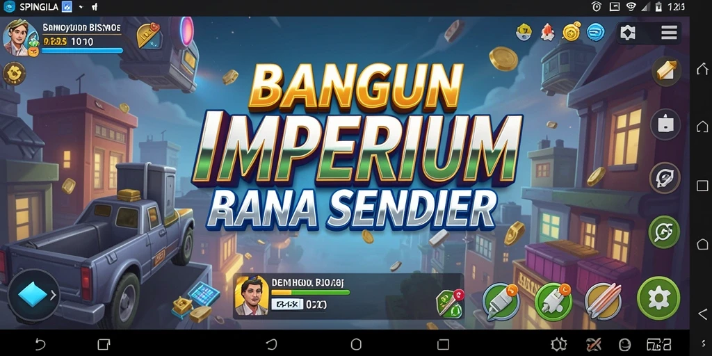 Tampilan gameplay SPINGILA menunjukkan interaksi dinamis di dunia Tycoon.